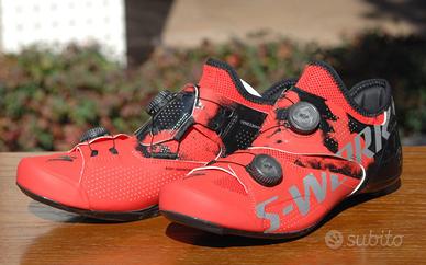 SCARPE SPECIALIZED S-WORKS ARES RED 42 NUOVE!!