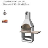 caminetto nuovo da esterno