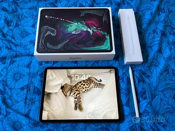 IPad Pro 11" (2018) 64GB WiFi +Pencil 2 + Tastiera