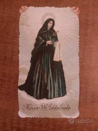 Santino Antico Maria SS. Addolorata vintage