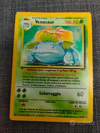 Carta Pokemon Venusaur Set Base 