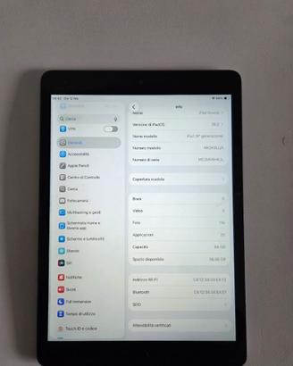 iPad 10.2 (2021) 9a gen. 64 GB - WiFi  -Grigio