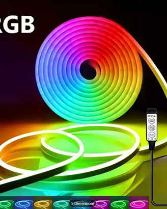 Striscia Neon Rgb 5 Metri