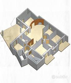 Garage e area edificabile