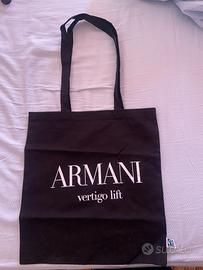 Armani tote bag 100% cotone