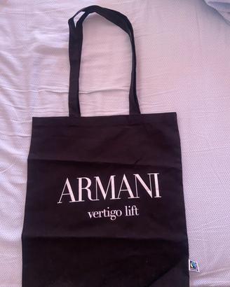 Armani tote bag 100% cotone