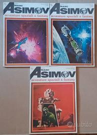Isaac Asimov Rivista di fantascienza nn. 1 2 e 3