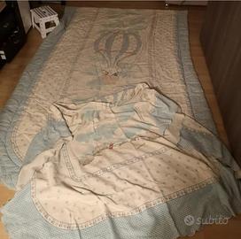 Trapunta e copriletto letto singolo