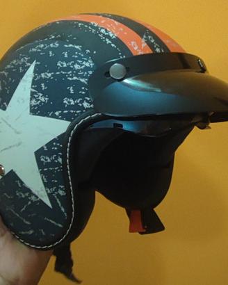 casco moto scooter Wanli XL 61-62 