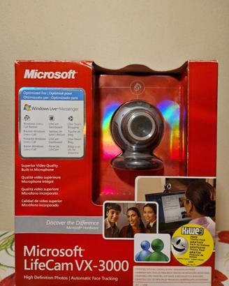 Microsoft LifeCam VX-3000 webcam USB con microfono
