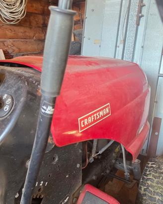 Trattorino tagliaerba CRAFTSMAN con cestello racco