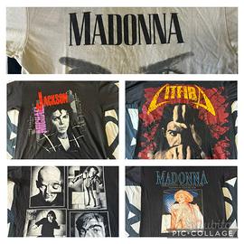 Magliette Tshirt T-shirt vintage concerti ‘80 ‘90