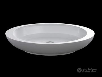 Rubinetto Antonio Lupi e lavabo appoggio