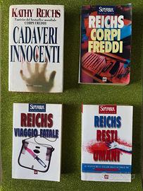 Set 4 medical thriller Kathy Reichs #1 #2 #3 #4.