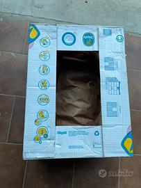 Scatoloni banane con coperchio