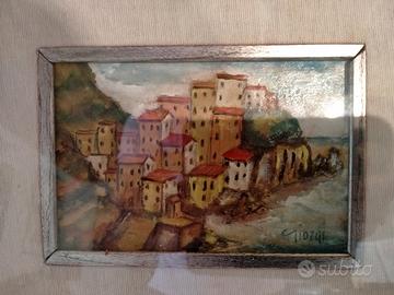 Quadro Manarola la marina 