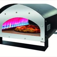 FORNO PIZZA PIZZE GAS GPL PORTATILE CUCINA CM 45x6
