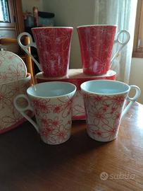 4 tazze per colazione