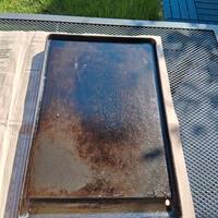 piastra in ghisa liscia BST per barbecue gas