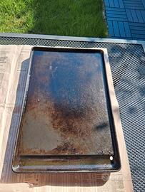 piastra in ghisa liscia BST per barbecue gas