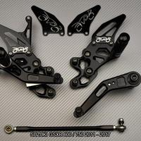 Pedane arretrate SUZUKI GSXR 600 / 750 2011 - 2017