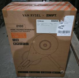 Van Rysel D100 con Zwift Cog & Click - rullo smart