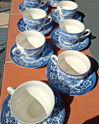 8 tazze stile inglese 