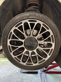 Set cerchi in lega e gomme invernali