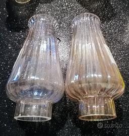 Boccia lampadario vetro antico 