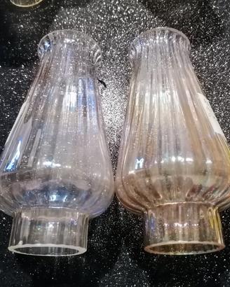 Boccia lampadario vetro antico 