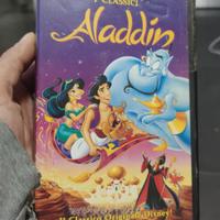 videocassetta walt Disney aladdin 