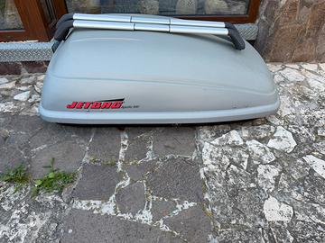 Box porta pacchi con staffw per jepp