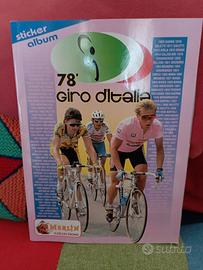 album Merlin collections 78⁰ giro d'Italia 1995