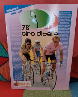 album Merlin collections 78⁰ giro d'Italia 1995