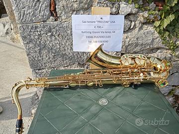 Sax Tenore "Prestini" USA