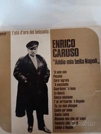 lp33 giri Enrico caruso addio mia bella Napoli 
