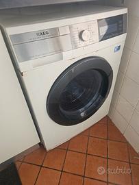 lavasciuga AEG a pompa di calore
