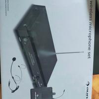 Microfono wireless AUNA archetto con trasmettitore