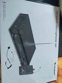 Microfono wireless AUNA archetto con trasmettitore