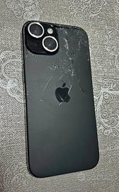 Iphone 15 rotto il vetro posteriore