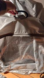 Telo Antigrandine per Auto per Citroen C3 Aircross, Telo Copriauto Da Esterno, Tessuto Oxford, Copriauto Spesso Copertura, Telo Auto Impermeabile Traspirante, Copertura Per Auto Anti Grandine(Silver/g