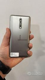 Nokia 8 silver 64 GB - 1672