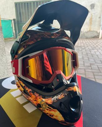 Casco enduro/downhill taglia M