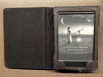 Kindle con custodia