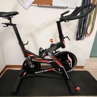 Spin bike professionale, volano 22 kg