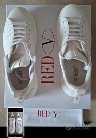 Sneakers RedValentino in pelle bianca  taglia 39