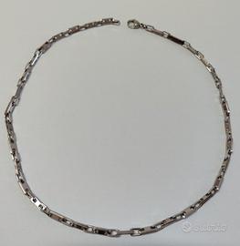 Collana Fossil per uomo in acciaio 