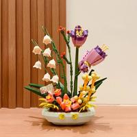 Composizione Floreale Decorativa da Assemblare 