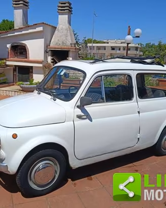 FIAT 500 GIARDINETTA CON GANCIO E CARRELLO