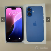iPhone 16 blu